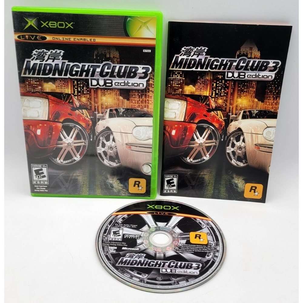 Midnight Club 3: Dub Edition Microsoft Hollywood Rental Version